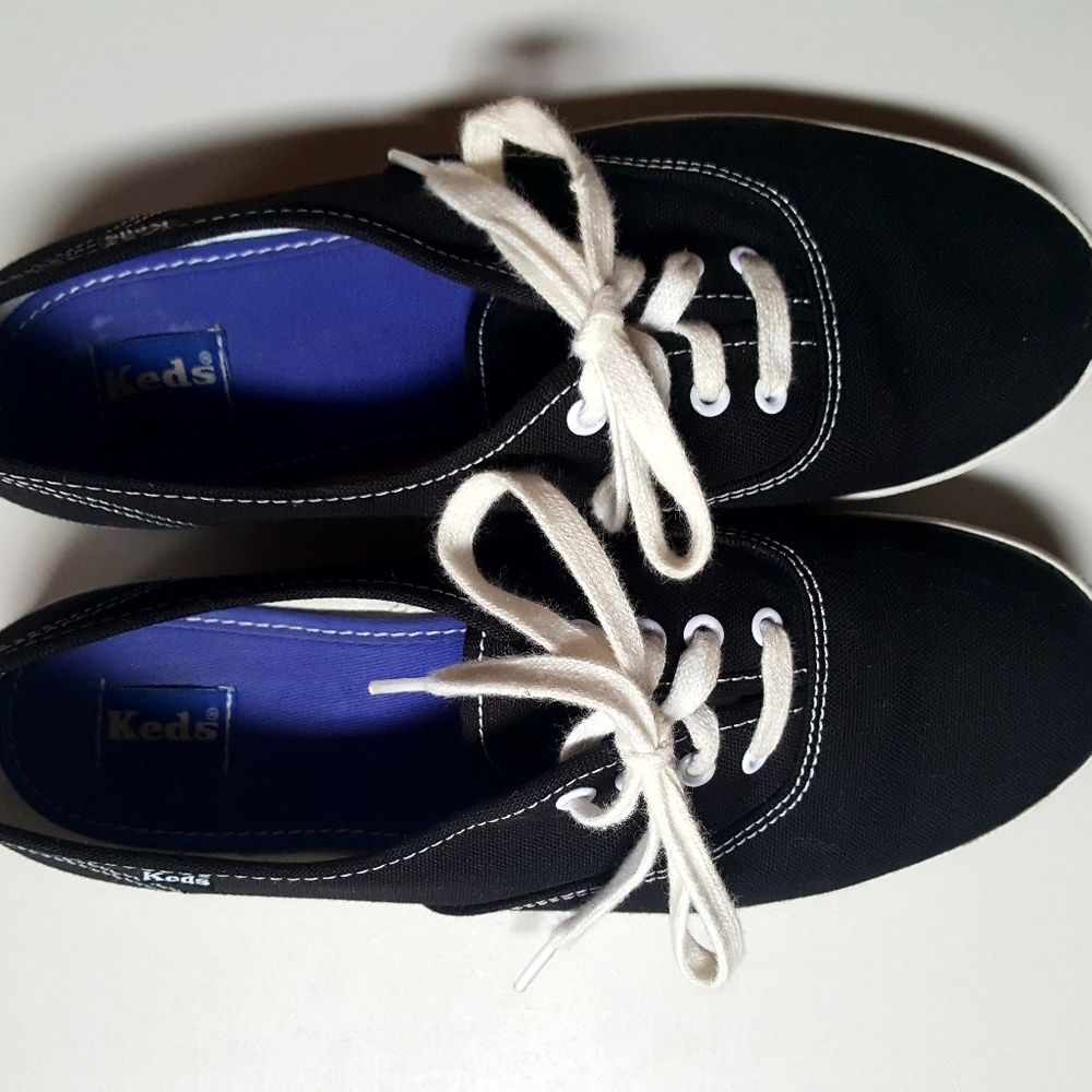 Keds Black Champion Tennis shoes